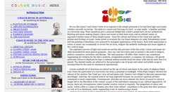 Desktop Screenshot of colourmusic.info